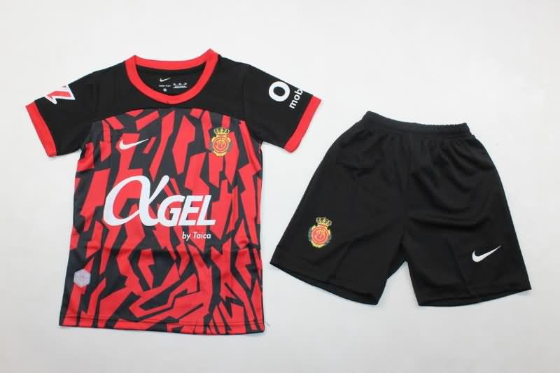 24/25 Mallorca Home Kids Soccer Jersey And Shorts