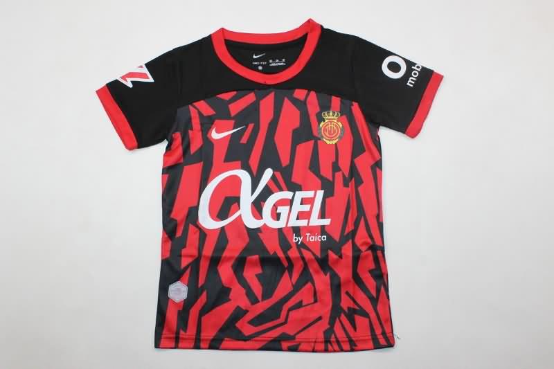 24/25 Mallorca Home Kids Soccer Jersey And Shorts