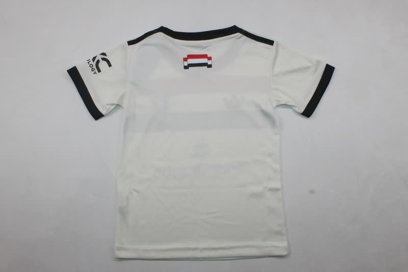 24/25 Manchester United Third Kids Soccer Jersey And Shorts