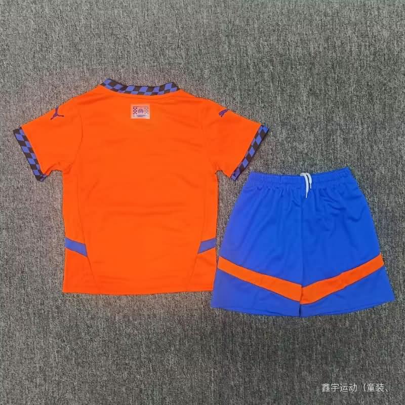 24/25 Marseilles Third Kids Soccer Jersey And Shorts