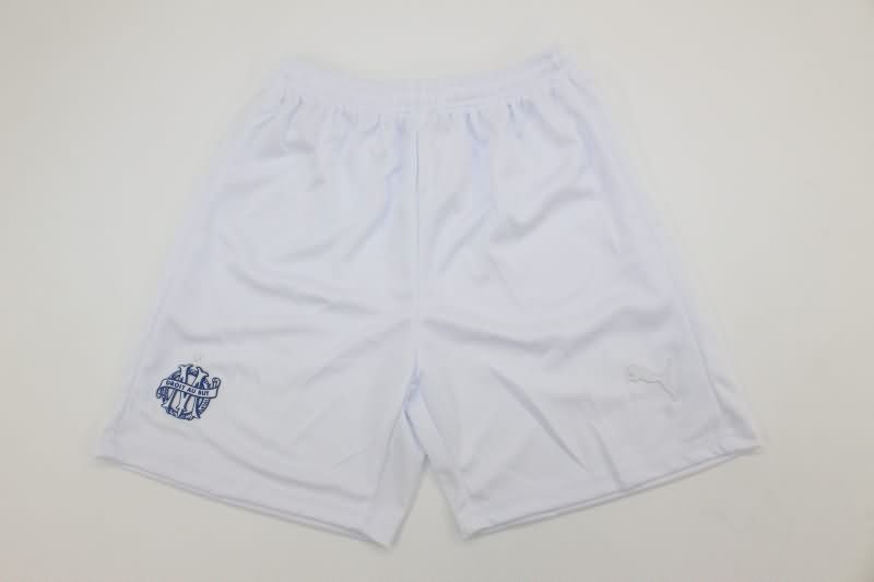 24/25 Marseilles White Kids Soccer Jersey And Shorts