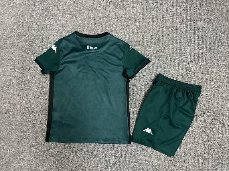 24/25 Monaco Away Kids Soccer Jersey And Shorts