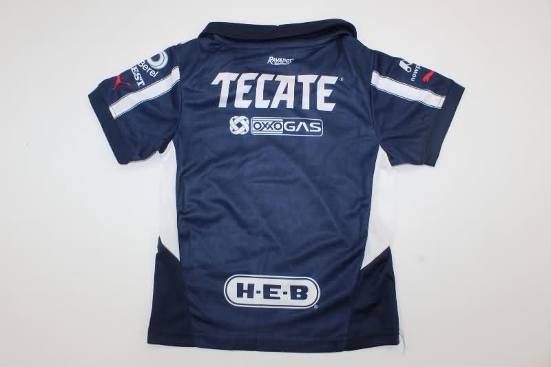 24/25 Monterrey Home Kids Soccer Jersey And Shorts