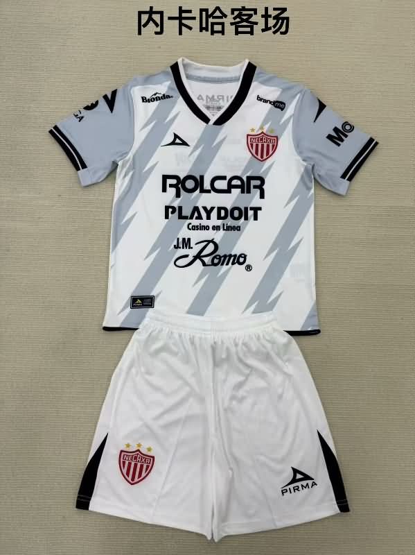 24/25 Necaxa Away Kids Soccer Jersey And Shorts