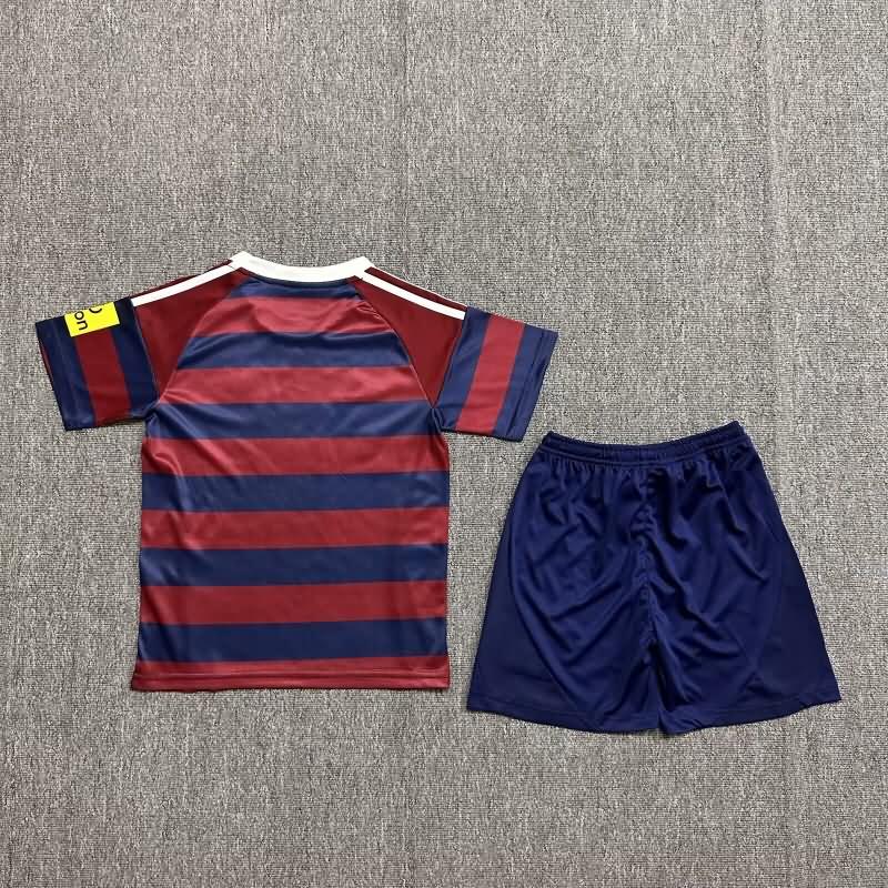 24/25 Newcastle United Away Kids Soccer Jersey And Shorts