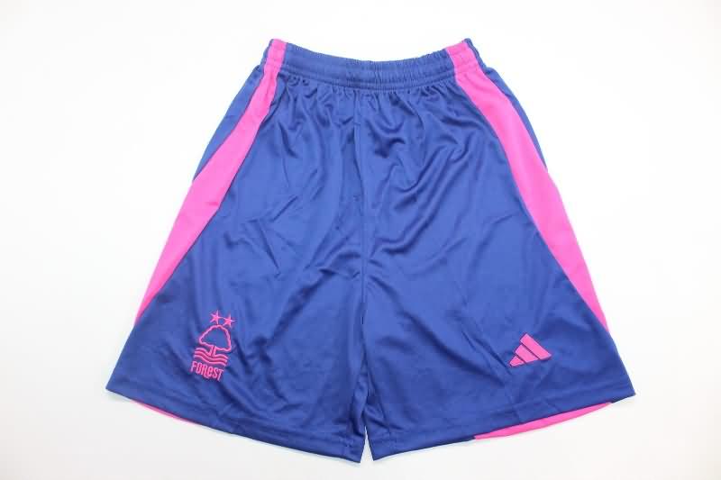 24/25 Nottingham Forest Away Kids Soccer Jersey And Shorts