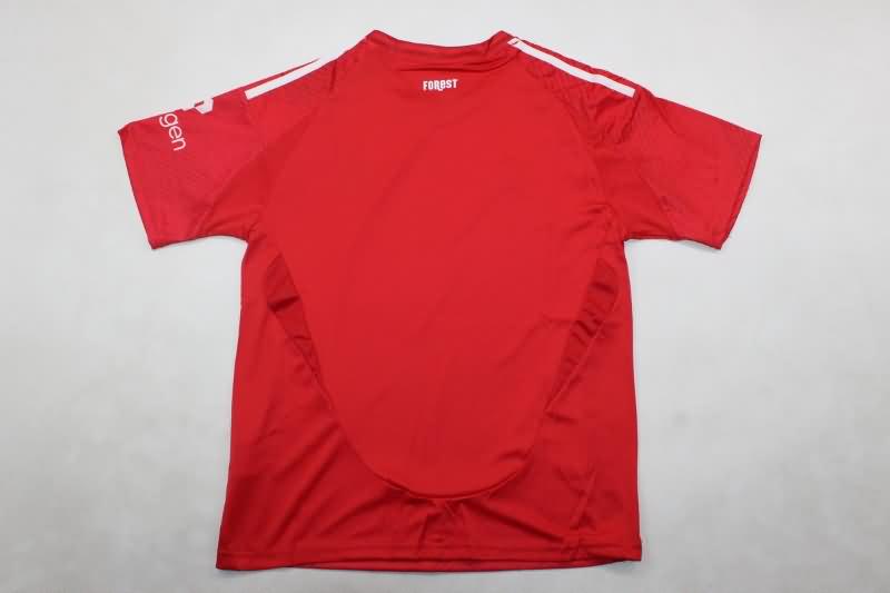 24/25 Nottingham Forest Home Kids Soccer Jersey And Shorts