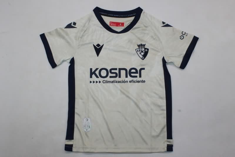 24/25 Osasuna Away Kids Soccer Jersey And Shorts