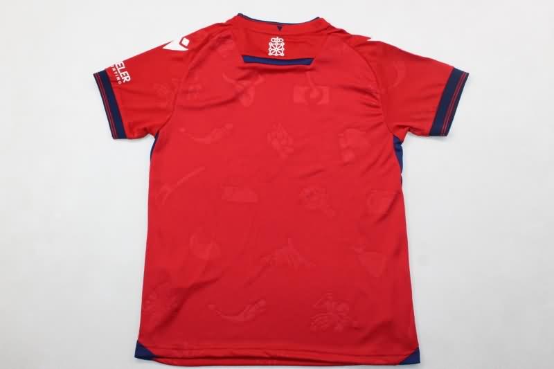 24/25 Osasuna Home Kids Soccer Jersey And Shorts