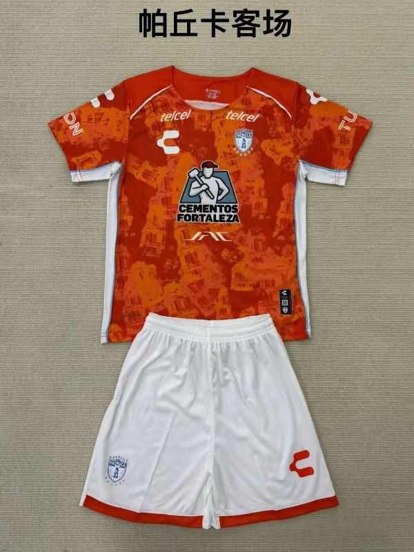 24/25 Pachuca Away Kids Soccer Jersey And Shorts