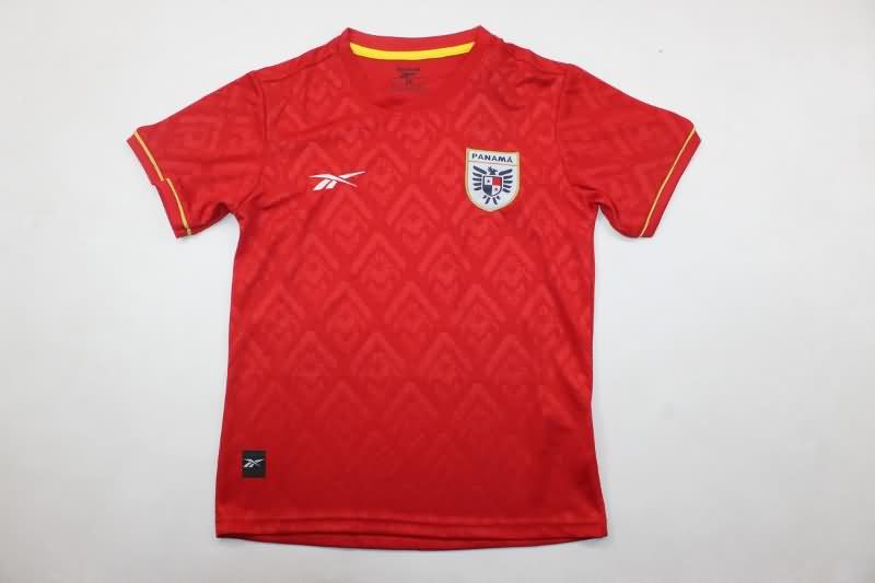 2024 Panama Copa America Home Kids Soccer Jersey And Shorts