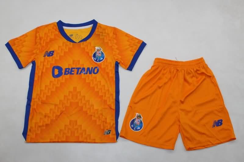 24/25 Porto Away Kids Soccer Jersey And Shorts