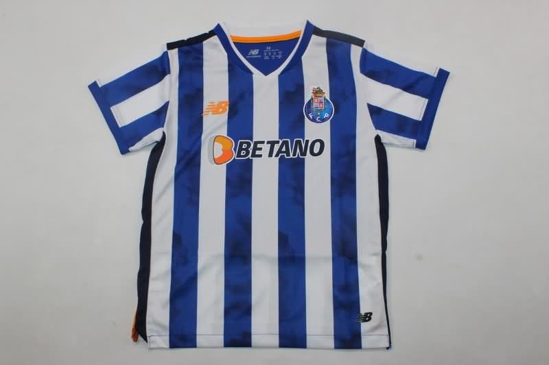 24/25 Porto Home Kids Soccer Jersey And Shorts