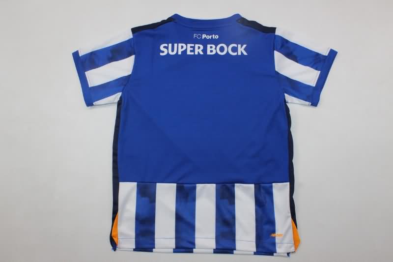 24/25 Porto Home Kids Soccer Jersey And Shorts