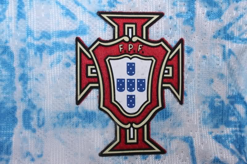 2024 Portugal Away Kids Soccer Jersey And Shorts (Player)