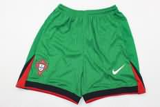 2024 Portugal Home Kids Soccer Jersey And Shorts (Player)