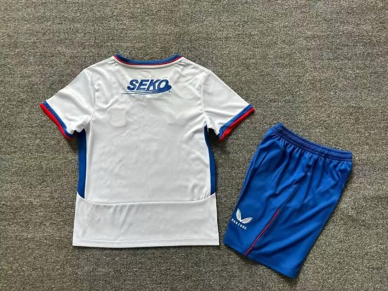 24/25 Rangers Away Kids Soccer Jersey And Shorts