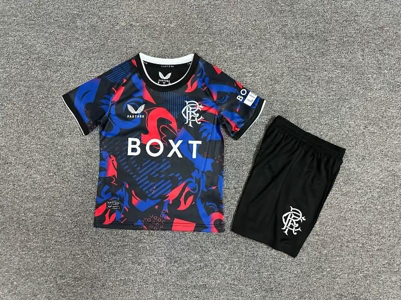 24/25 Rangers Third Kids Soccer Jersey And Shorts