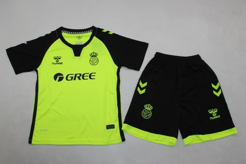 24/25 Real Betis Away Kids Soccer Jersey And Shorts