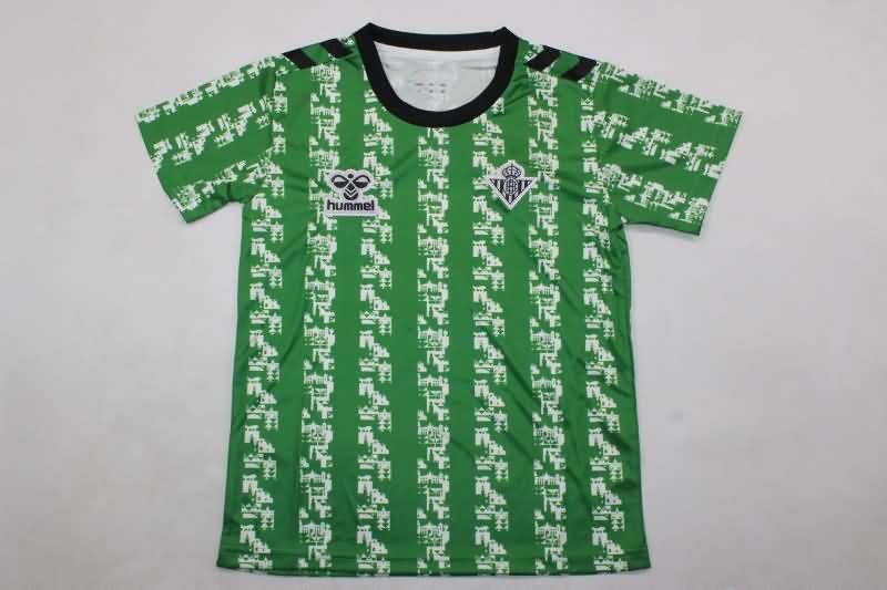 24/25 Real Betis Training Kids Soccer Jersey And Shorts