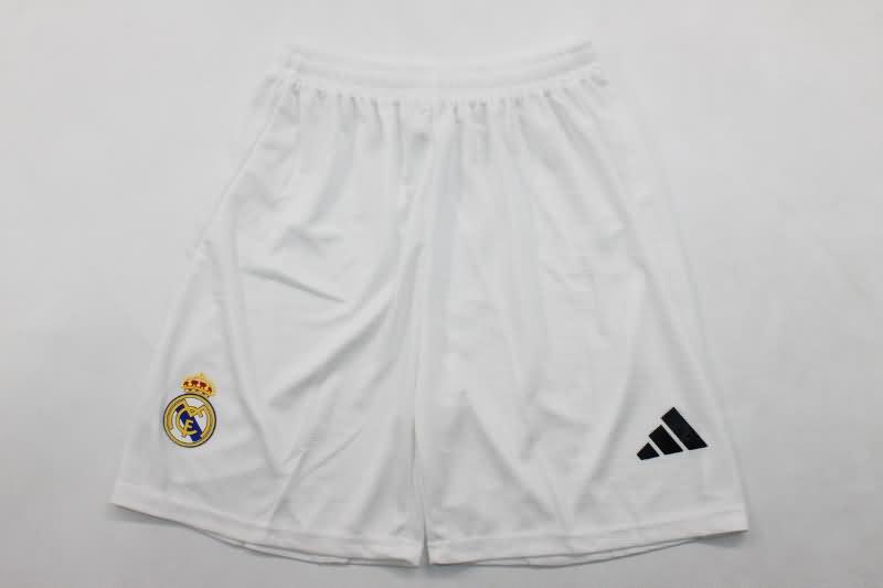 24/25 Real Madrid Home Kids Soccer Jersey And Shorts (Player)