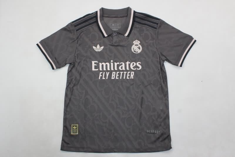 24/25 Real Madrid Third Kids Soccer Jersey And Shorts (Player)