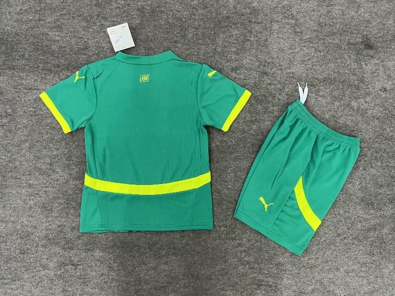 2025 Senegal Away Kids Soccer Jersey And Shorts