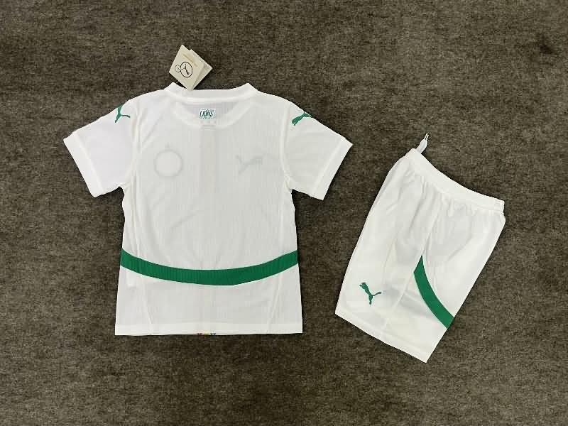 2025 Senegal Home Kids Soccer Jersey And Shorts