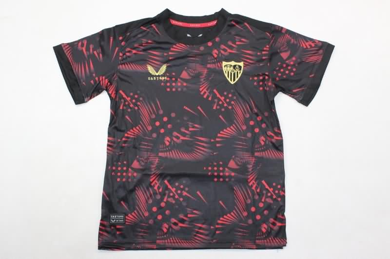 24/25 Sevilla Third Kids Soccer Jersey And Shorts