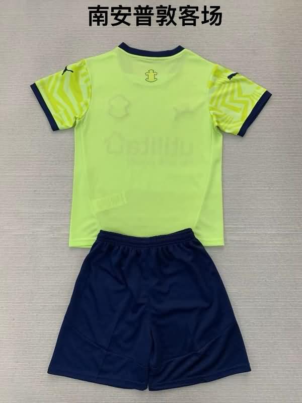 24/25 Southampton Away Kids Soccer Jersey And Shorts