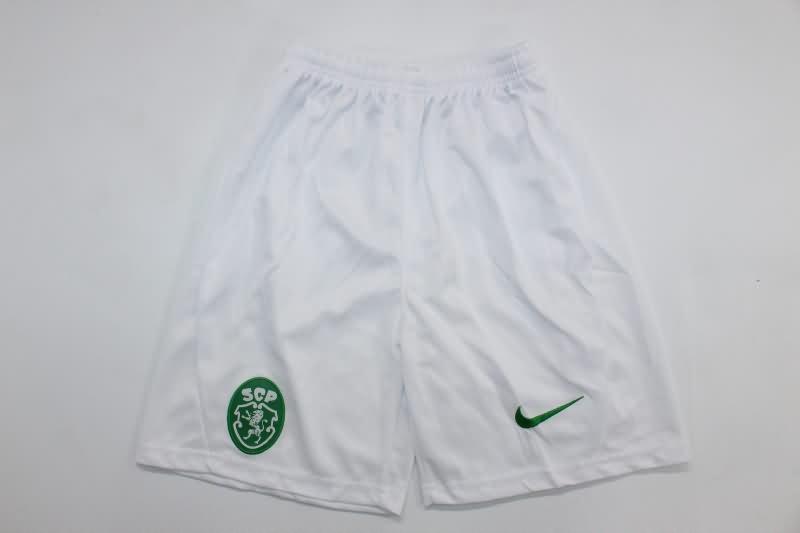 24/25 Sporting Lisbon Away Kids Soccer Jersey And Shorts