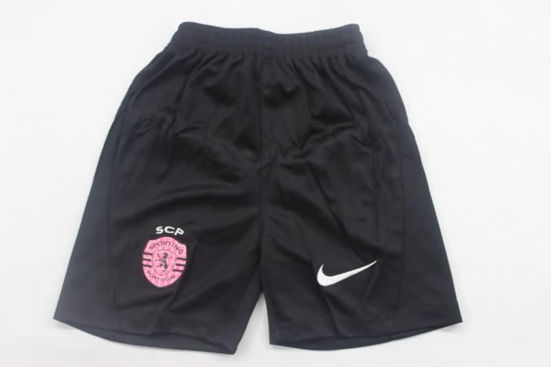 24/25 Sporting Lisbon Pink Kids Soccer Jersey And Shorts