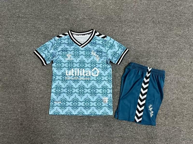 24/25 Sunderland Third Kids Soccer Jersey And Shorts