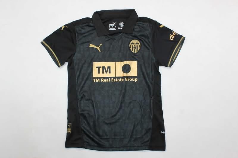 24/25 Valencia Away Kids Soccer Jersey And Shorts