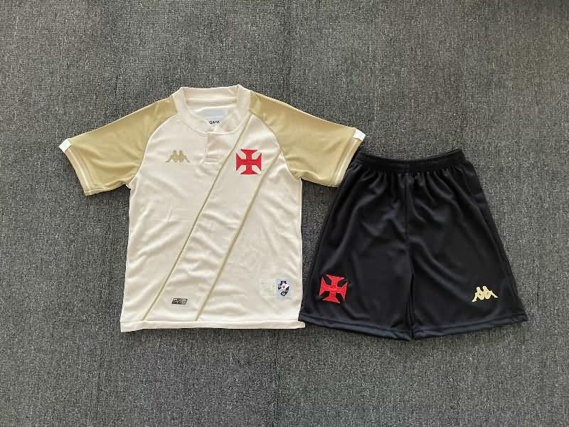 2024 Vasco Da Gama Third Kids Soccer Jersey And Shorts