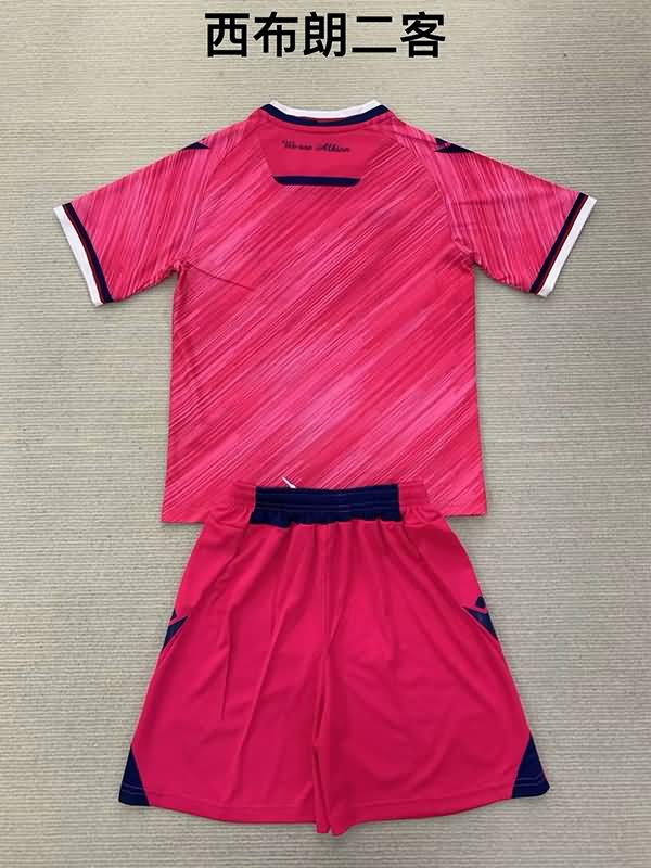 24/25 West Bromwich Third Kids Soccer Jersey And Shorts