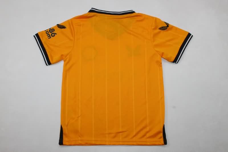 24/25 Wolves Home Kids Soccer Jersey And Shorts