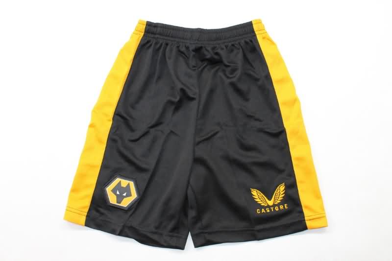 24/25 Wolves Home Kids Soccer Jersey And Shorts