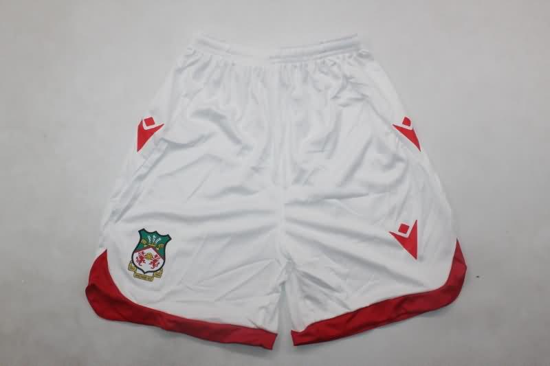 24/25 Wrexham Home Kids Soccer Jersey And Shorts