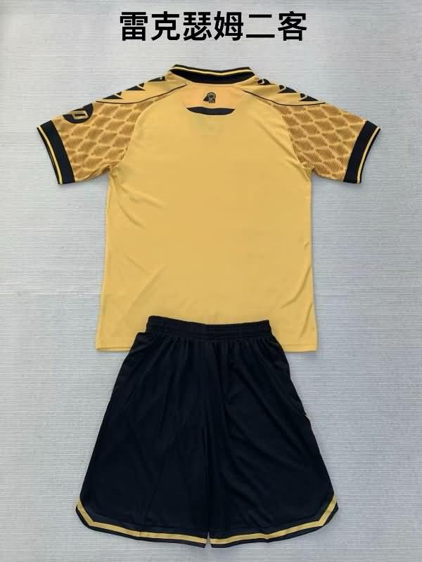 24/25 Wrexham Third Kids Soccer Jersey And Shorts