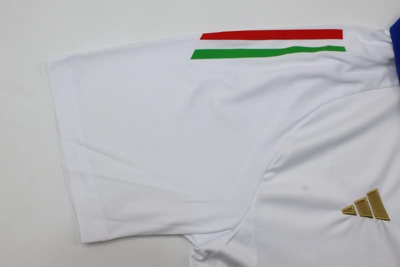 Thailand Quality(AAA) 2024 Italy White Polo Soccer T-Shirt