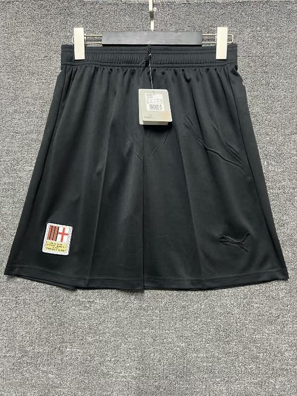 Thailand Quality(AAA) 125th AC Milan Anniversary Soccer Shorts