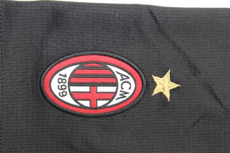 Thailand Quality(AAA) 24/25 AC Milan Home Black Soccer Shorts