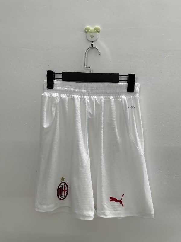 Thailand Quality(AAA) 24/25 AC Milan Home Soccer Shorts (Player)