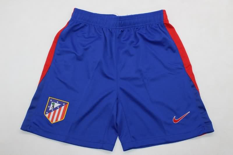 Thailand Quality(AAA) 24/25 Atletico Madrid Home Soccer Shorts