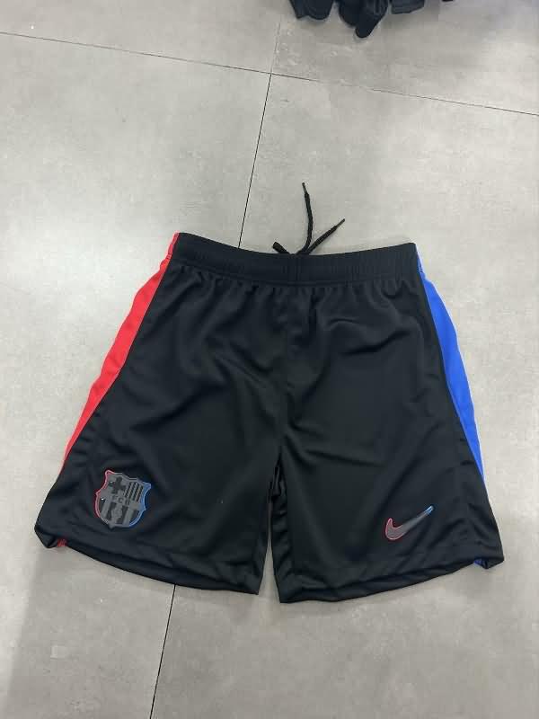 Thailand Quality(AAA) 24/25 Barcelona Away Soccer Shorts