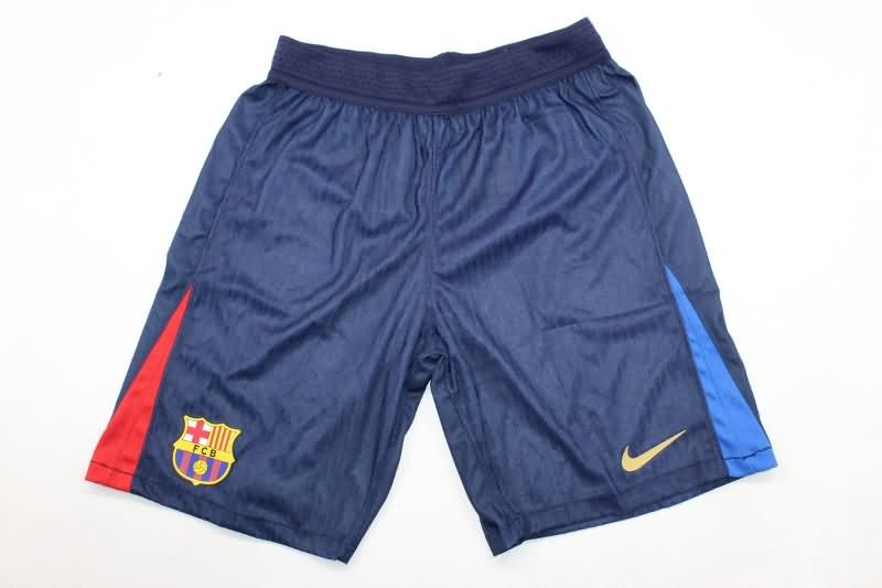 Thailand Quality(AAA) 24/25 Barcelona Home Soccer Shorts (Player)