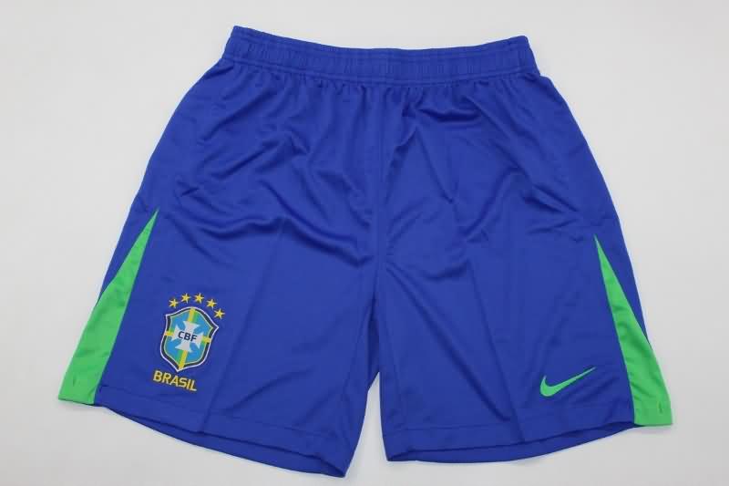 Thailand Quality(AAA) 2024 Brazil Copa America Home Soccer Shorts