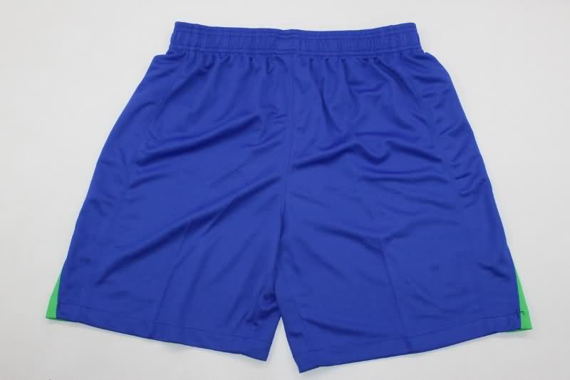 Thailand Quality(AAA) 2024 Brazil Copa America Home Soccer Shorts