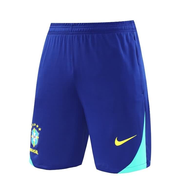 Thailand Quality(AAA) 2024 Brazil Training Soccer Shorts